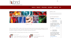 Desktop Screenshot of hybridplastics.com